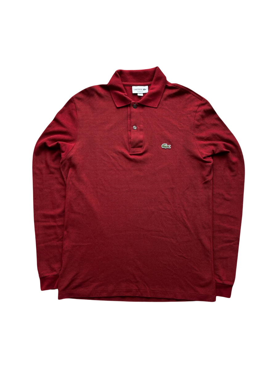 Lacoste Polo langarm (S)