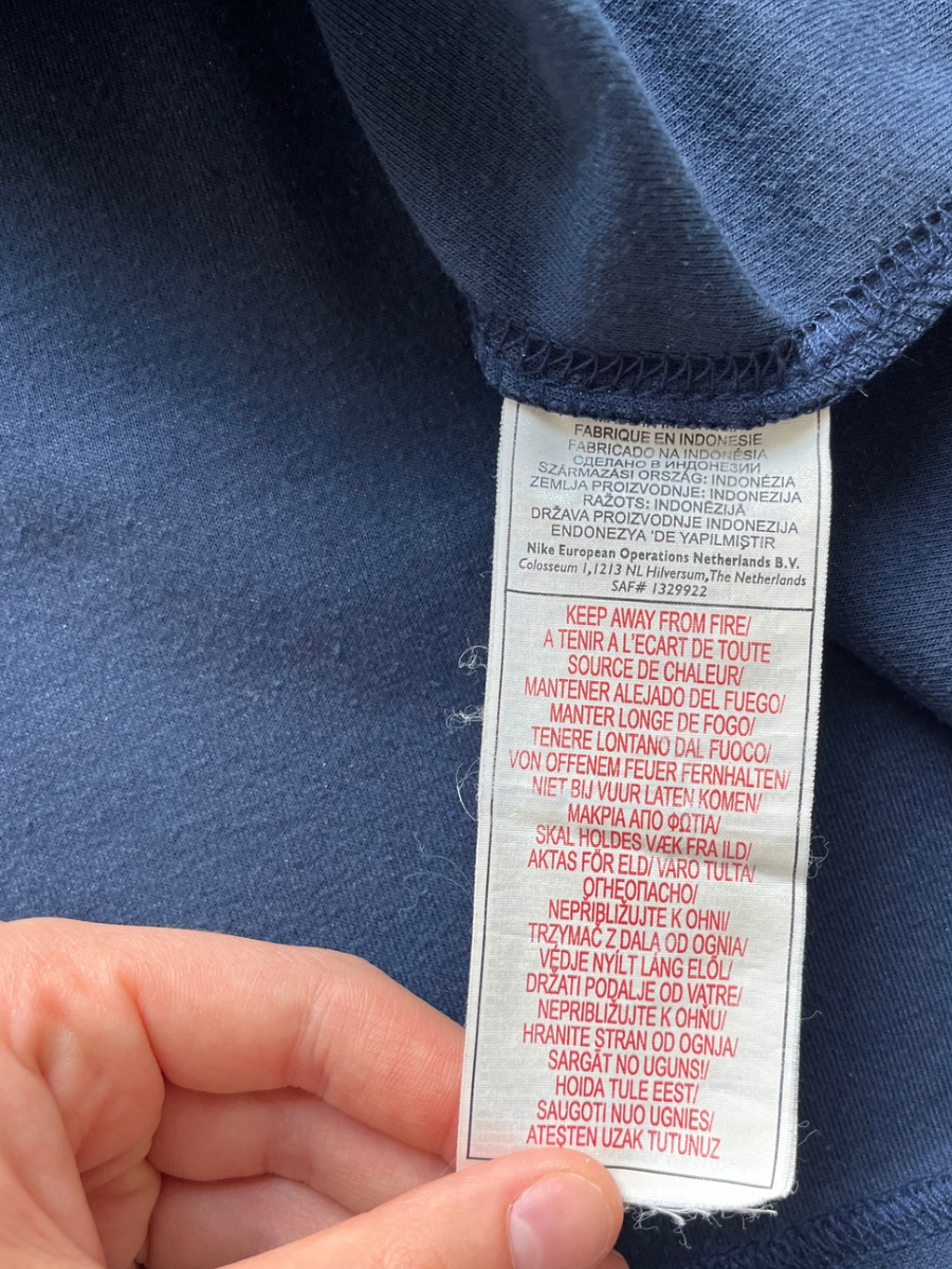 Nike Half- Zip Niederlande (XL)
