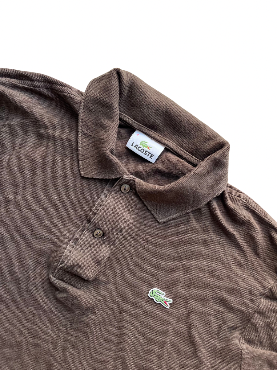 Lacoste Polo langarm (M)