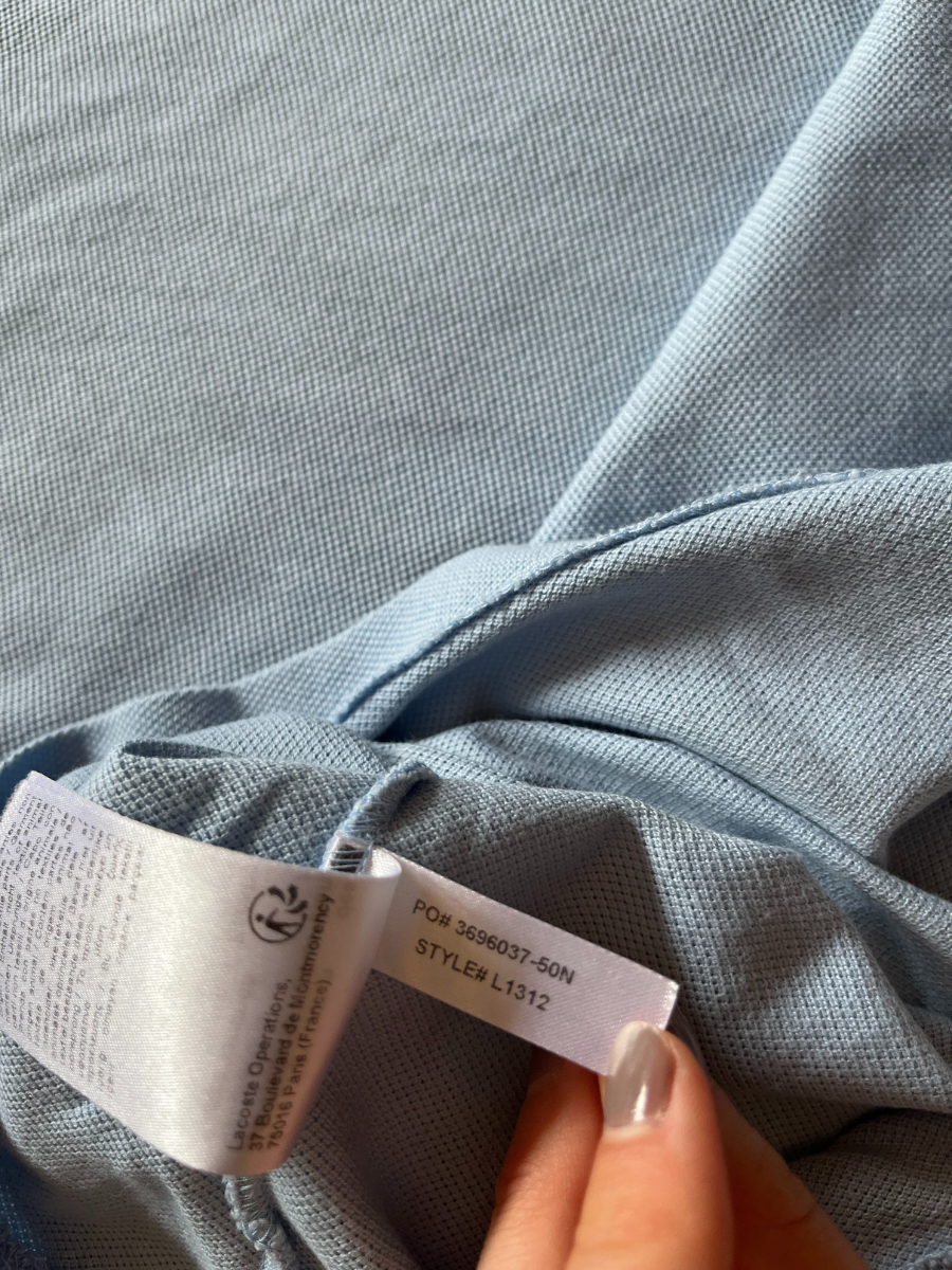 Lacoste Polo langarm (M)