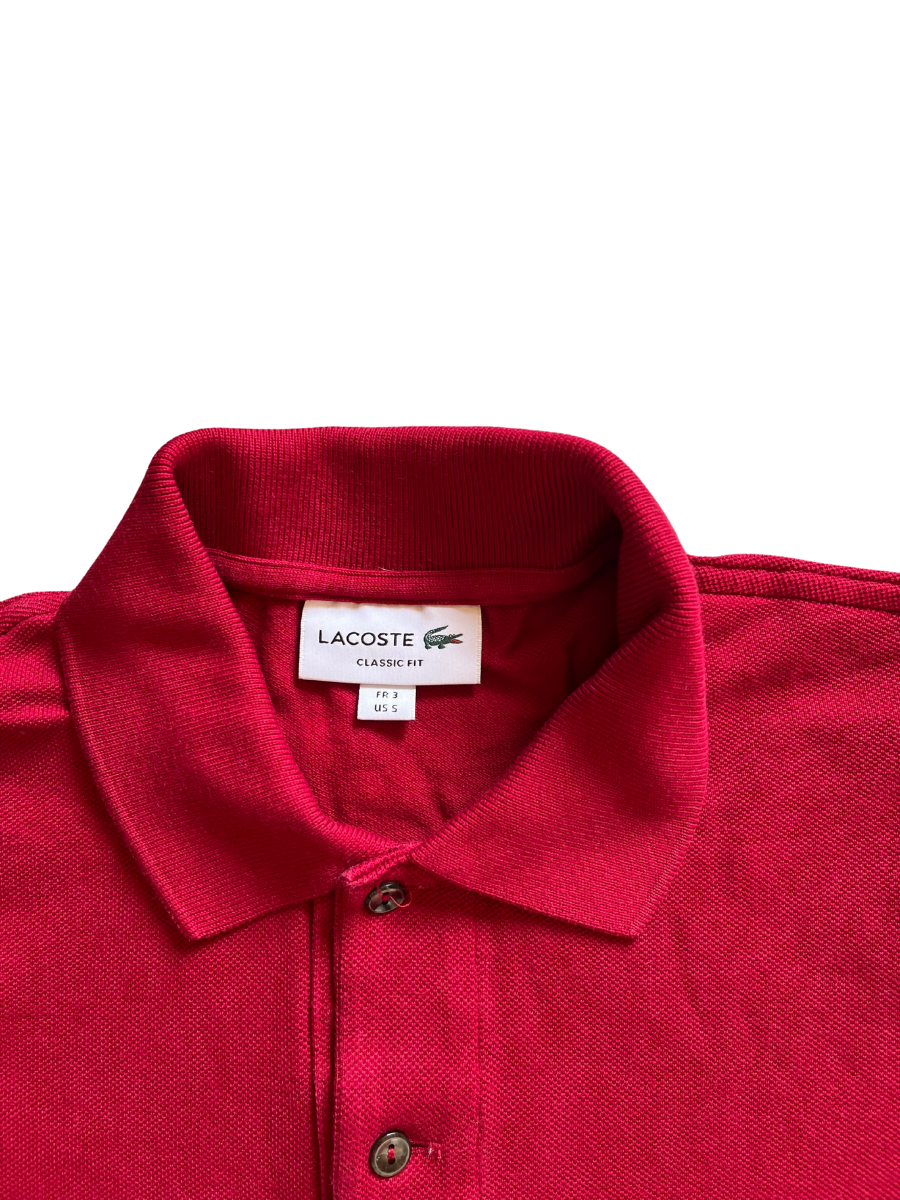 Lacoste Polo langarm (S)