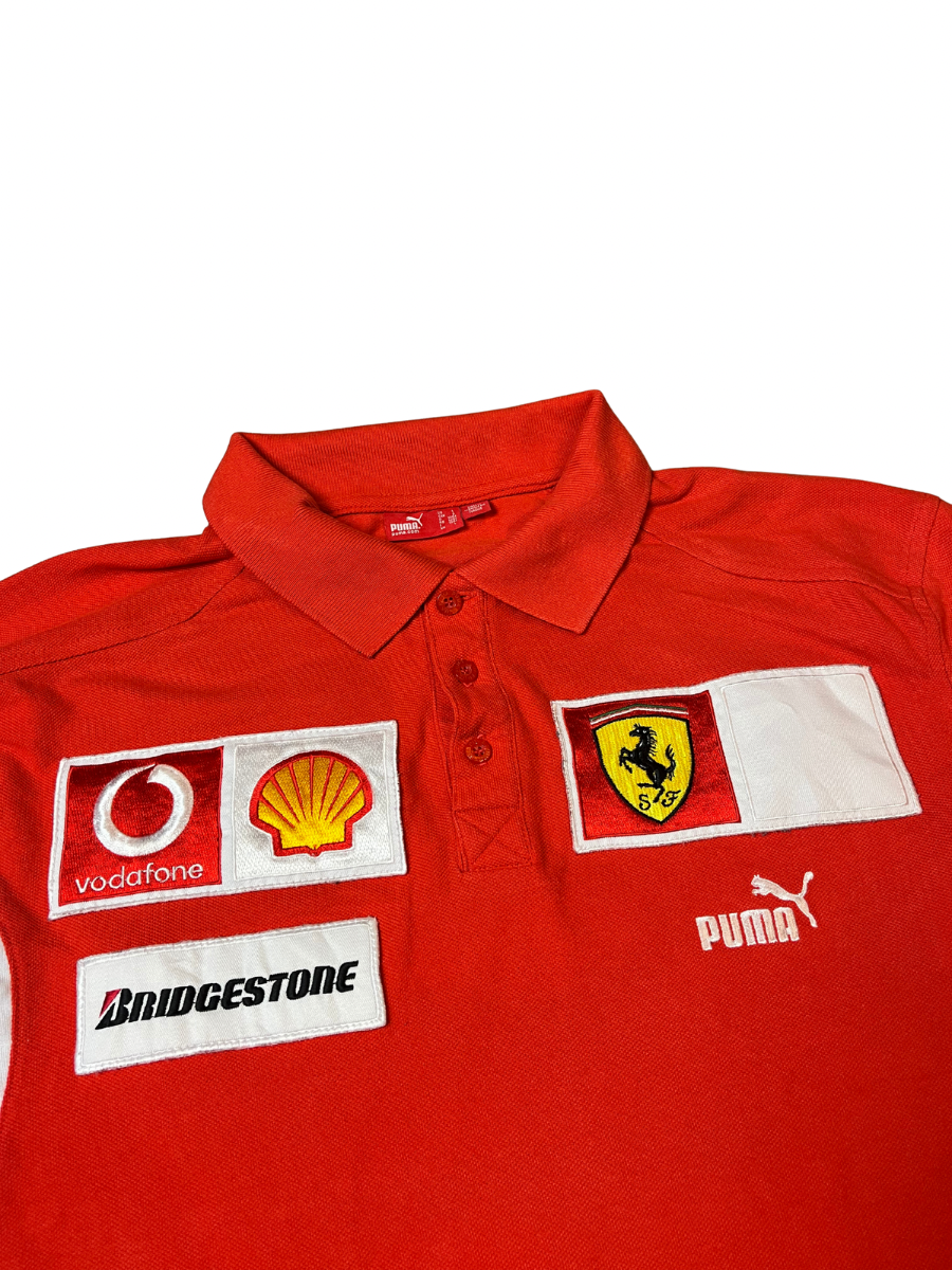 Puma Ferrari Polo langarm (L)
