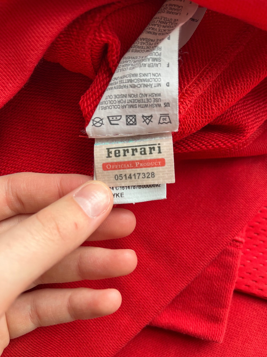 Ferrari Puma Jacke Rot (M)