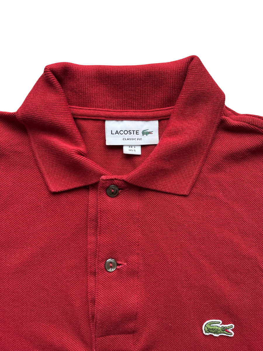 Lacoste Polo langarm (S)