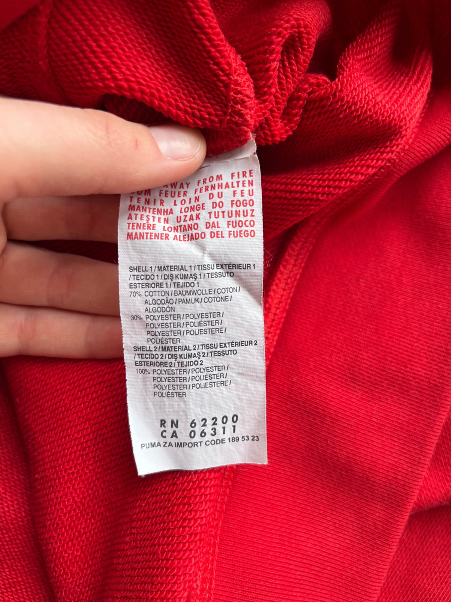 Ferrari Puma Jacke Rot (M)