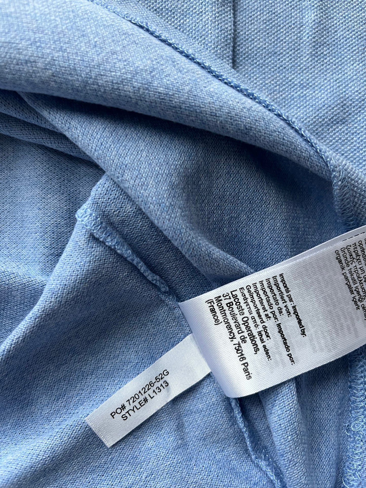 Lacoste langarm Polo (M)