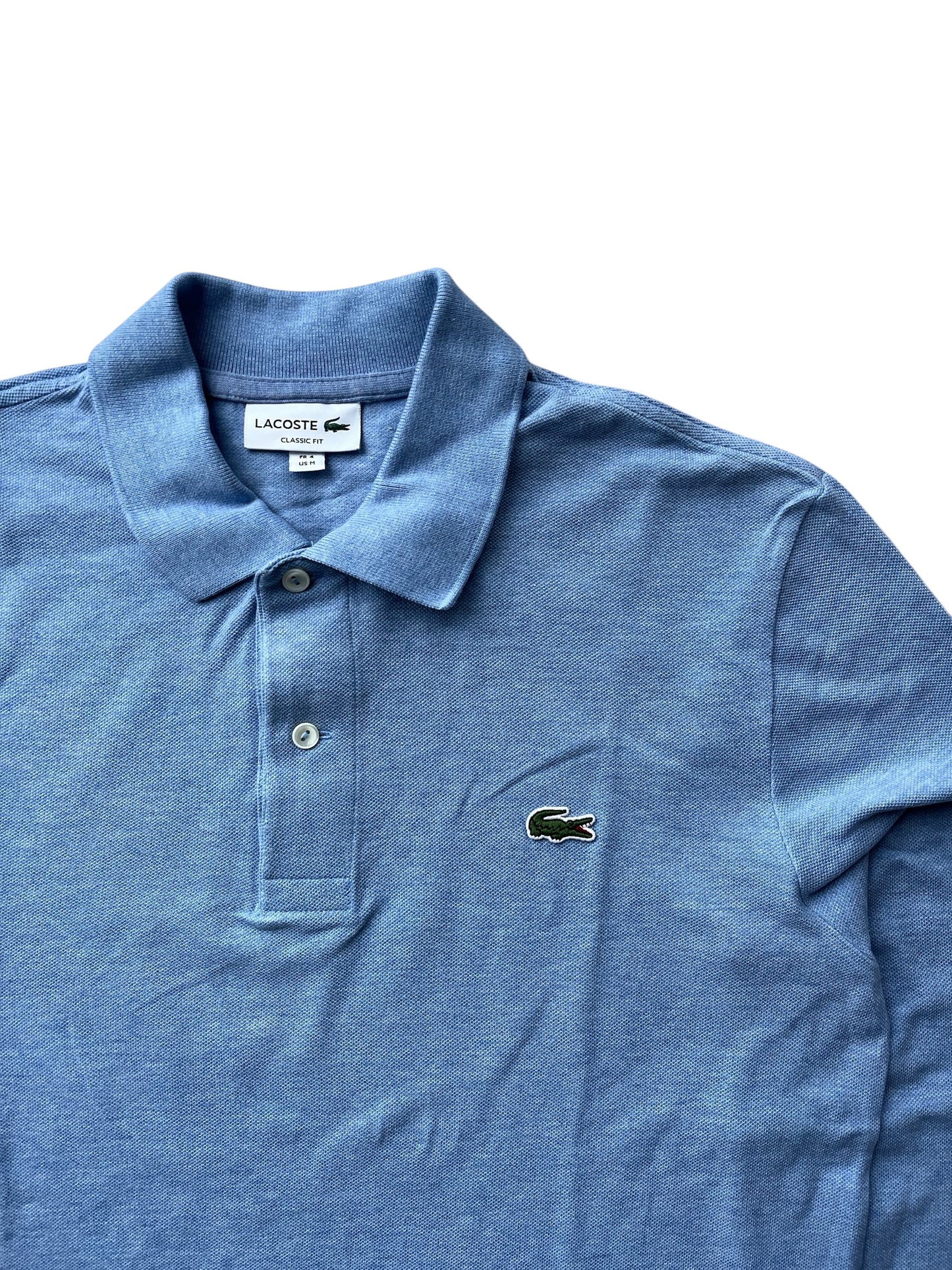 Lacoste langarm Polo (M)