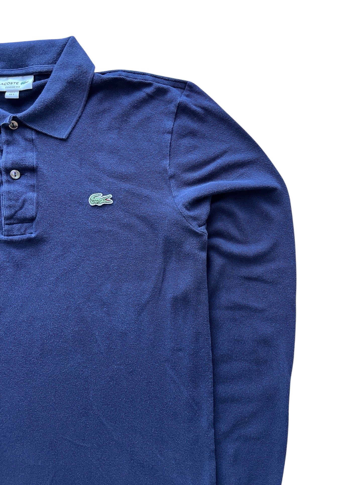 Lacoste Polo langarm (S)