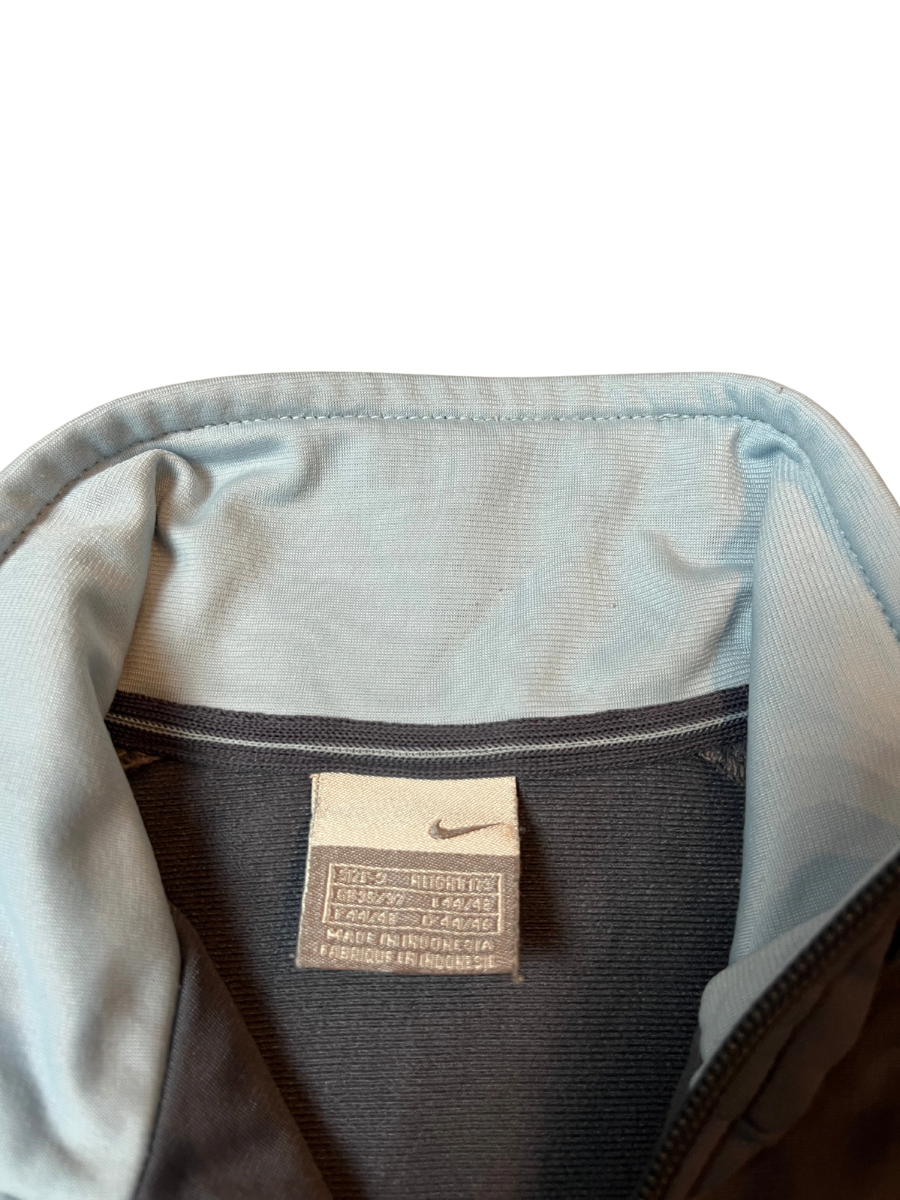 Nike Cortez Jacke dunkelgrau/hellblau (S)