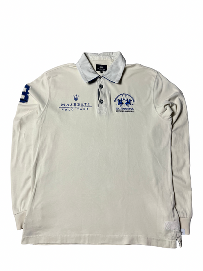 La Martina Polo Maserati langarm (XL)