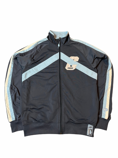 Nike Cortez Jacke dunkelgrau/hellblau (S)