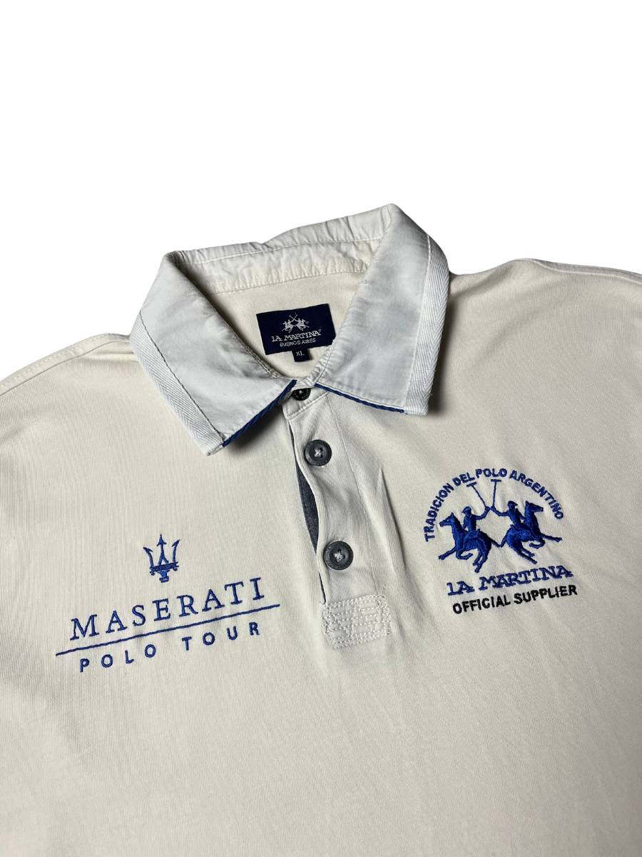 La Martina Polo Maserati langarm (XL)