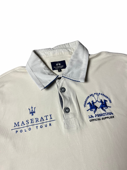 La Martina Polo Maserati langarm (XL)