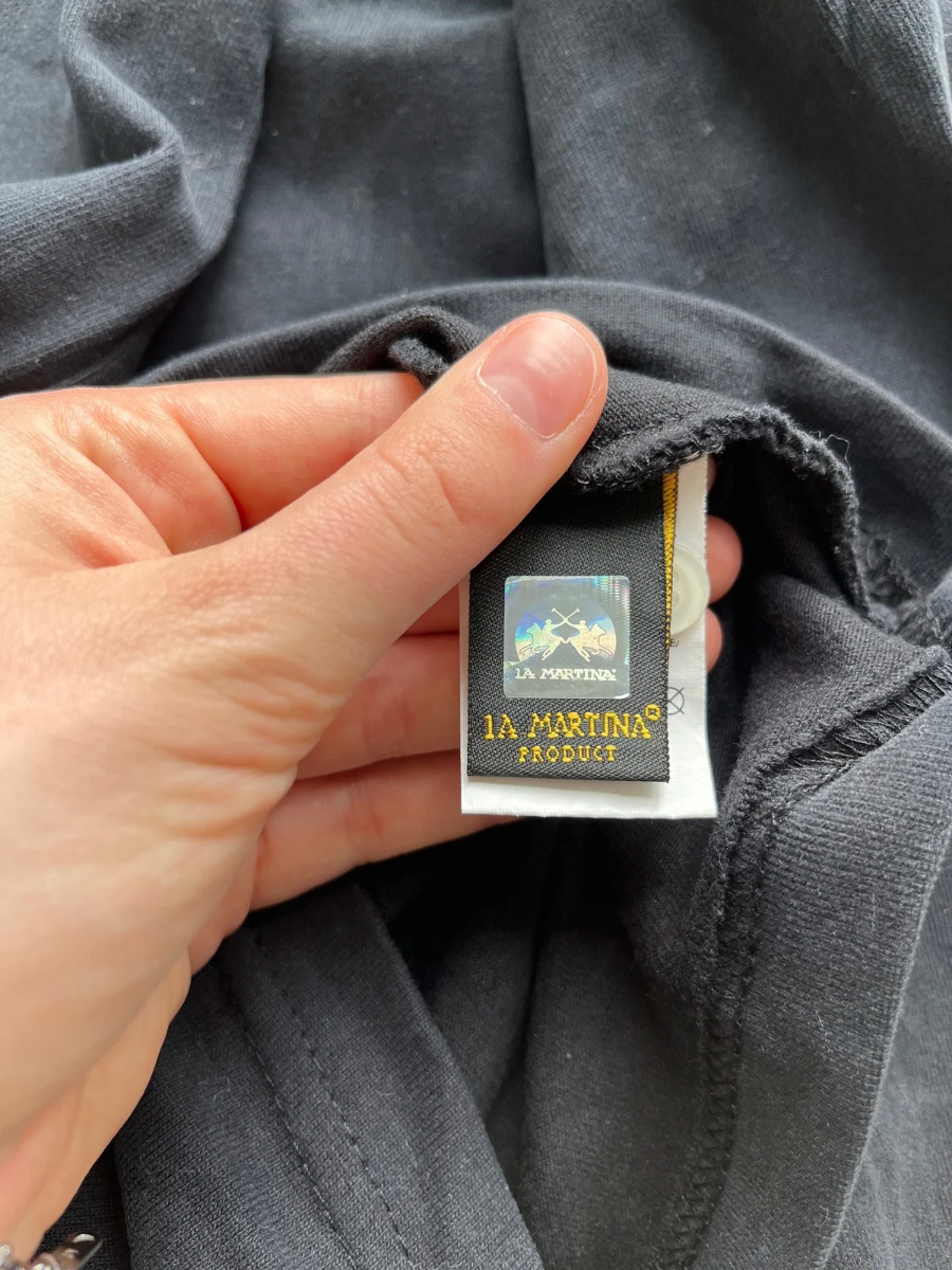 La Martina langarm Polo (XL)