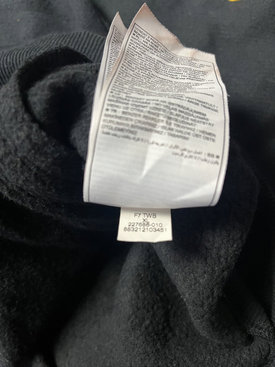 Nike Cortez Zipper schwarz/weiß Größe XL.